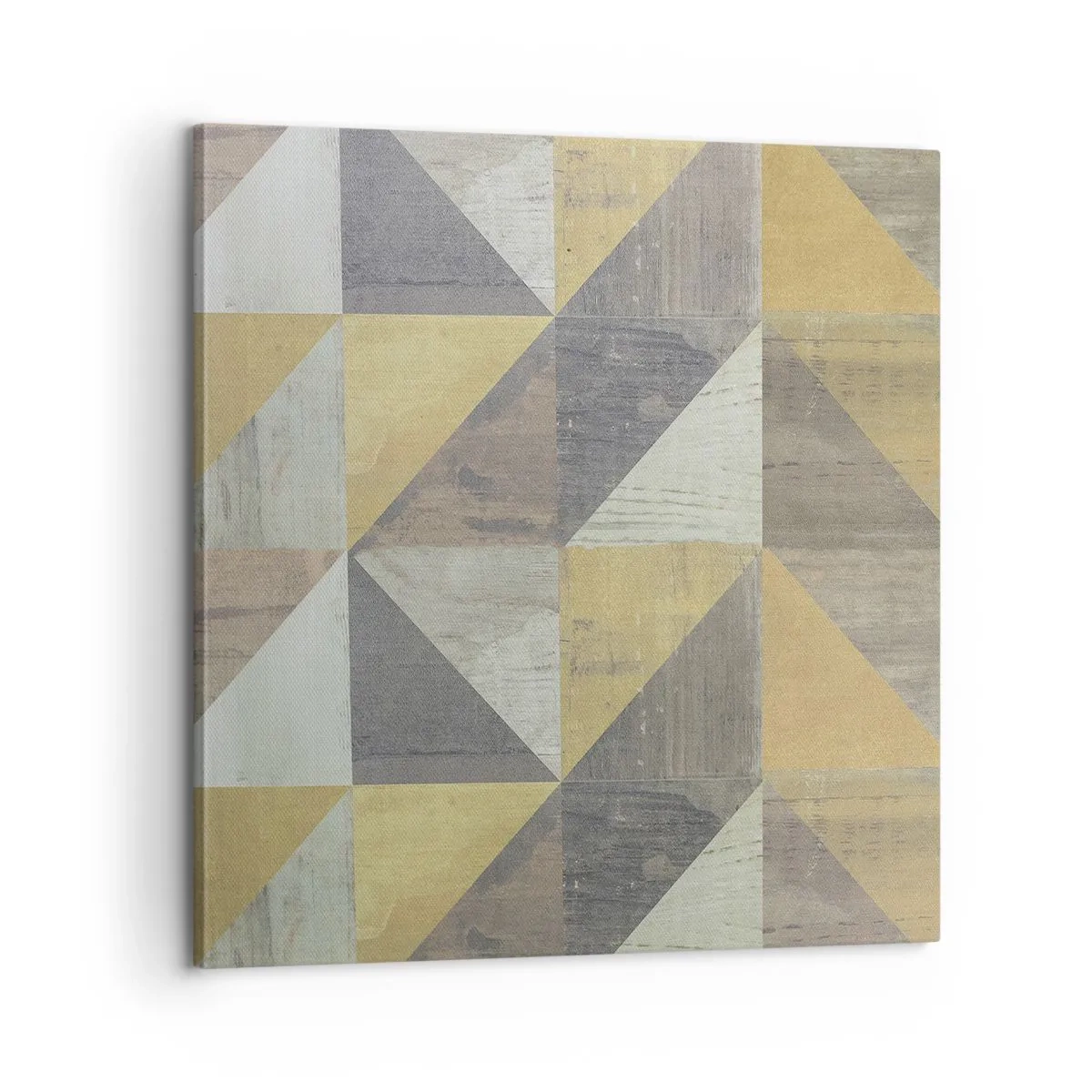 Impression sur toile - Image sur toile - Suivant l'angle du triangle - 60x60 cm