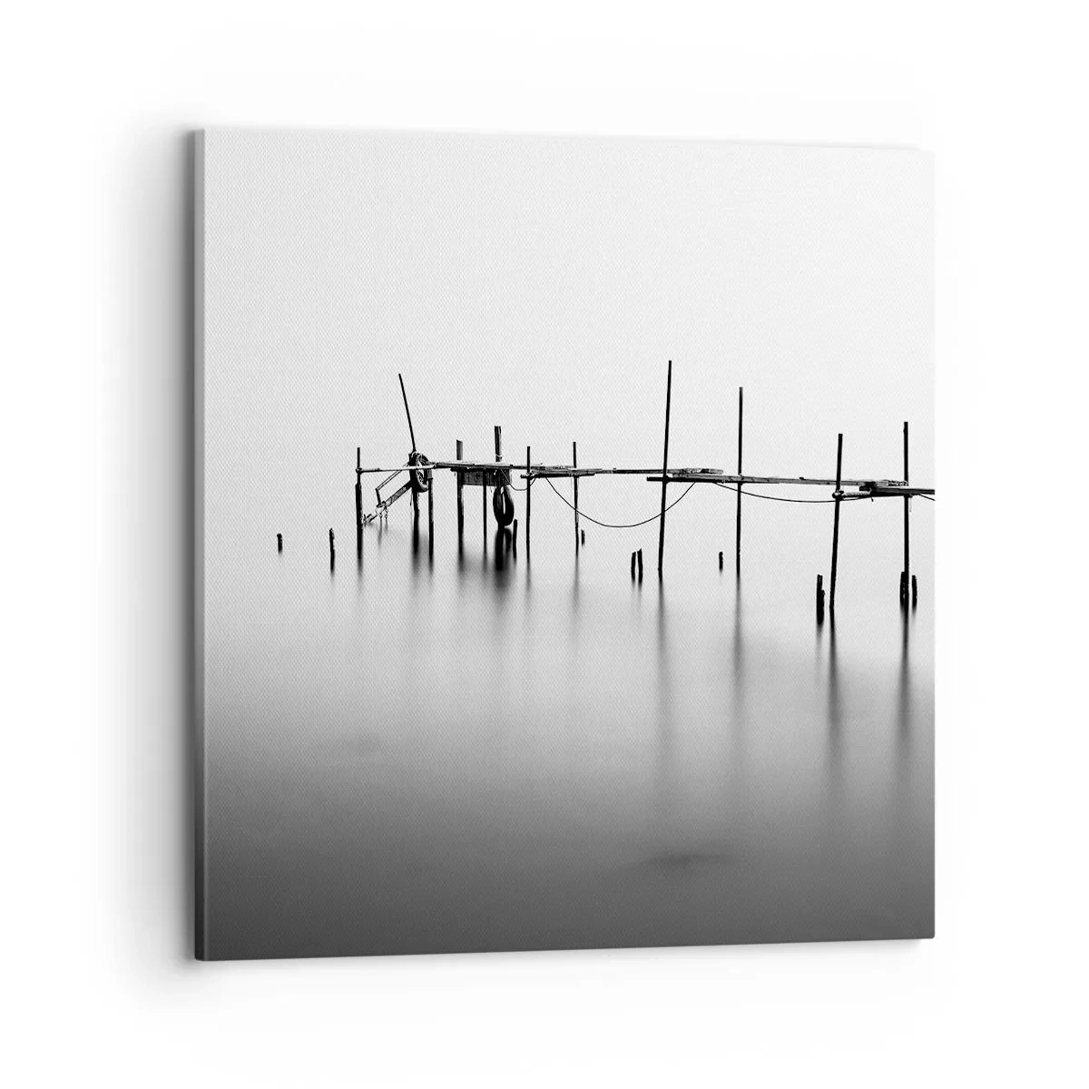 Impression sur toile - Image sur toile - Et s'il n'y avait pas de monde ? - 70x70 cm