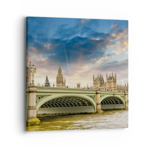 Impression sur toile - Image sur toile - Le temps s'est arrêté dans l'Empire - 30x30 cm