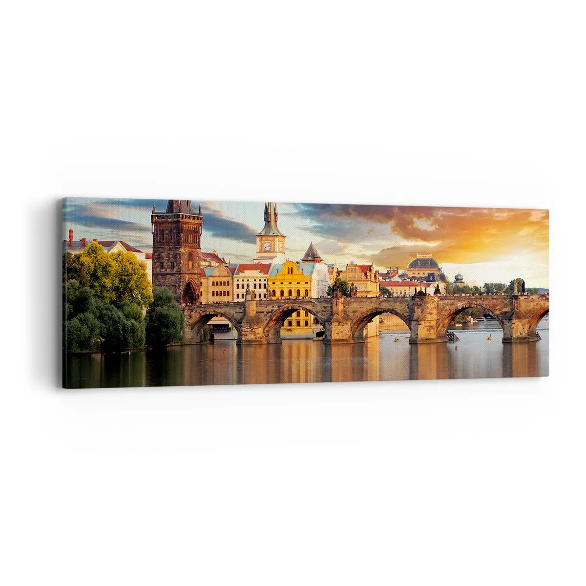 Impression sur toile - Image sur toile - Belle depuis des lustres - 90x30 cm
