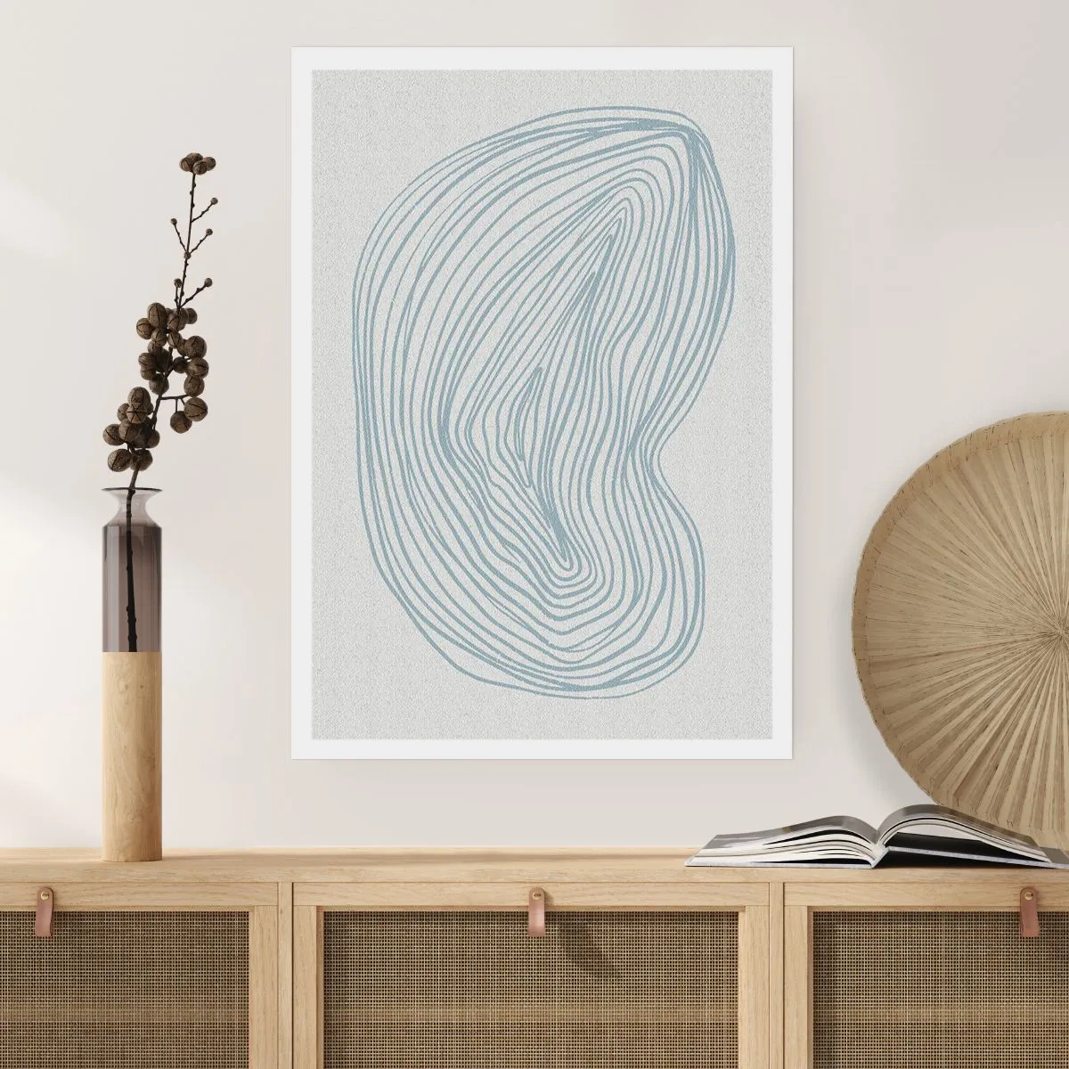 Affiche - Poster - Une goutte de sourire - 70x100 cm