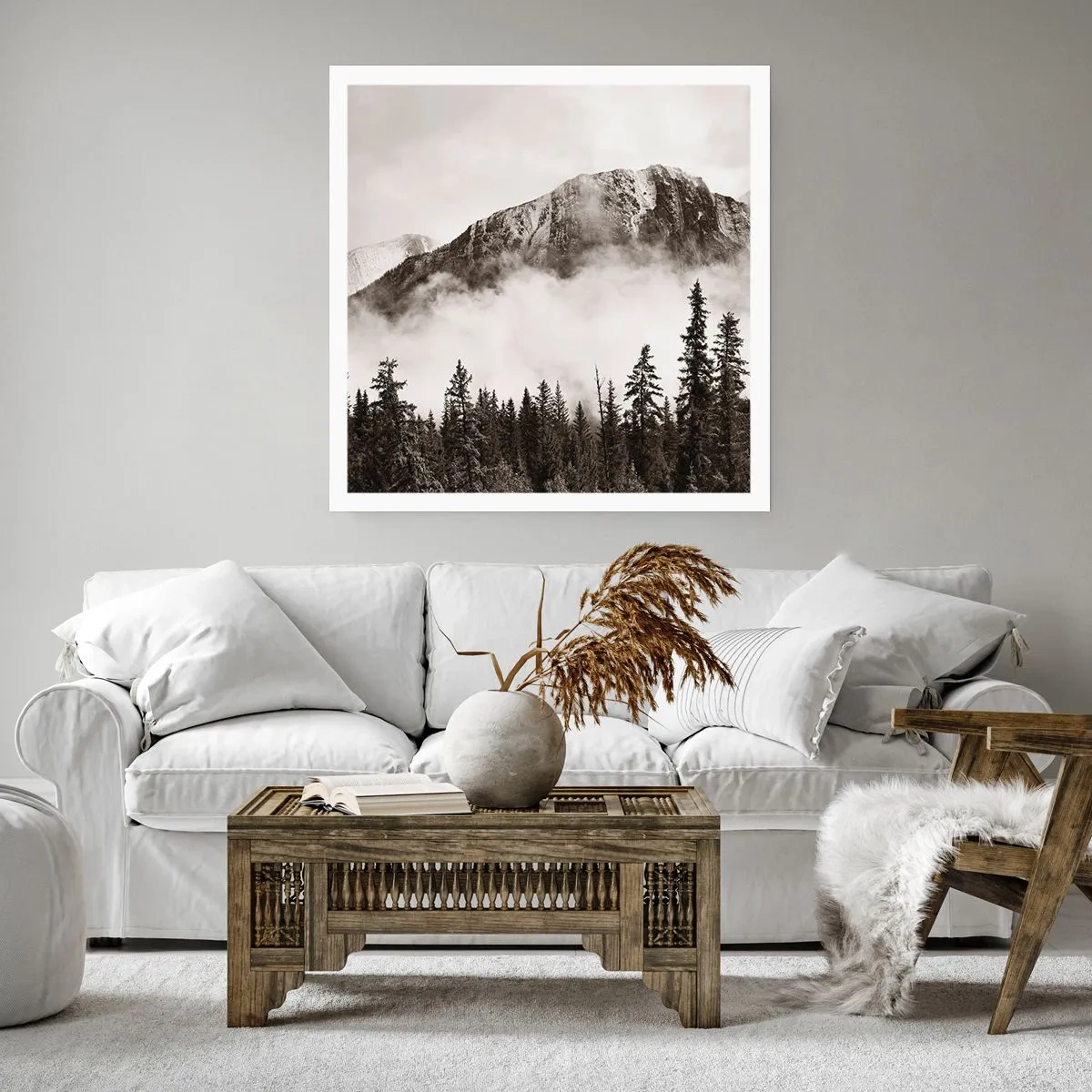 Affiche - Poster - Seigneur de granite - 60x60 cm