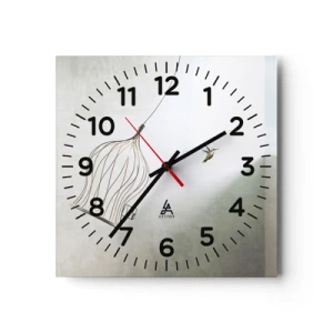 Horloge murale - Pendule murale - Dans son élément - 40x40 cm