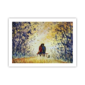 Affiche - Poster - Moment magique - 70x50 cm