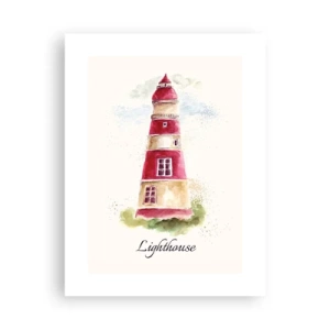 Affiche - Poster - Il y a toujours beau temps autour - 30x40 cm