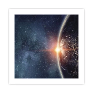 Affiche - Poster - Dans une nouvelle perspective - 50x50 cm