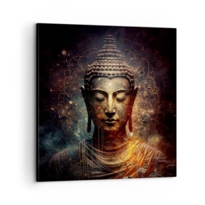Impression sur toile - Image sur toile - Équilibre spirituel - 60x60 cm