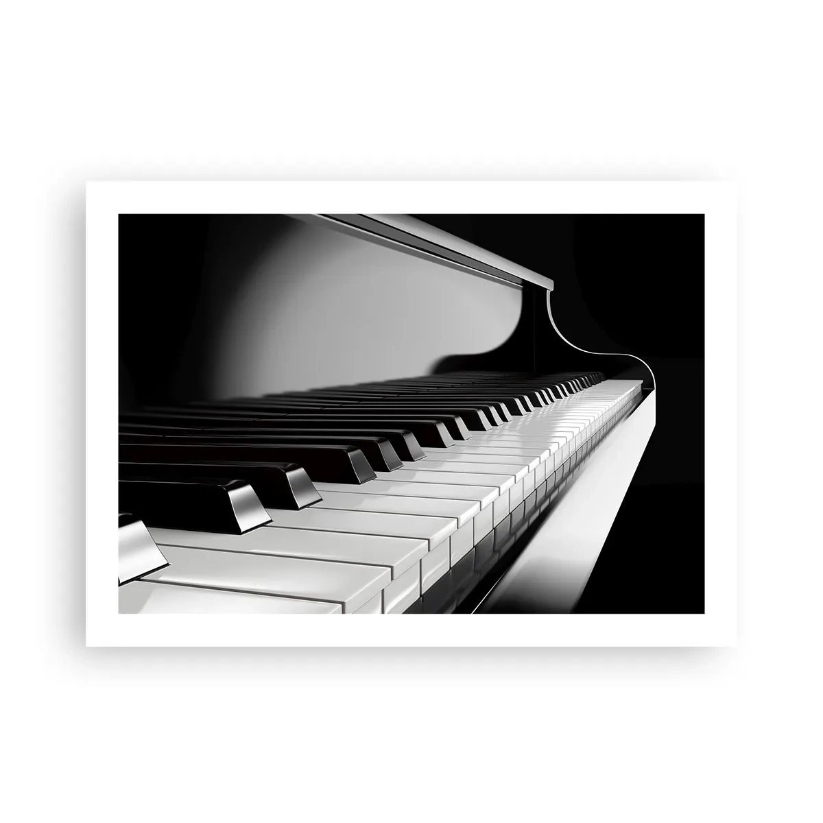 Affiche - Poster - Harmonie des formes et des couleurs - 70x50 cm