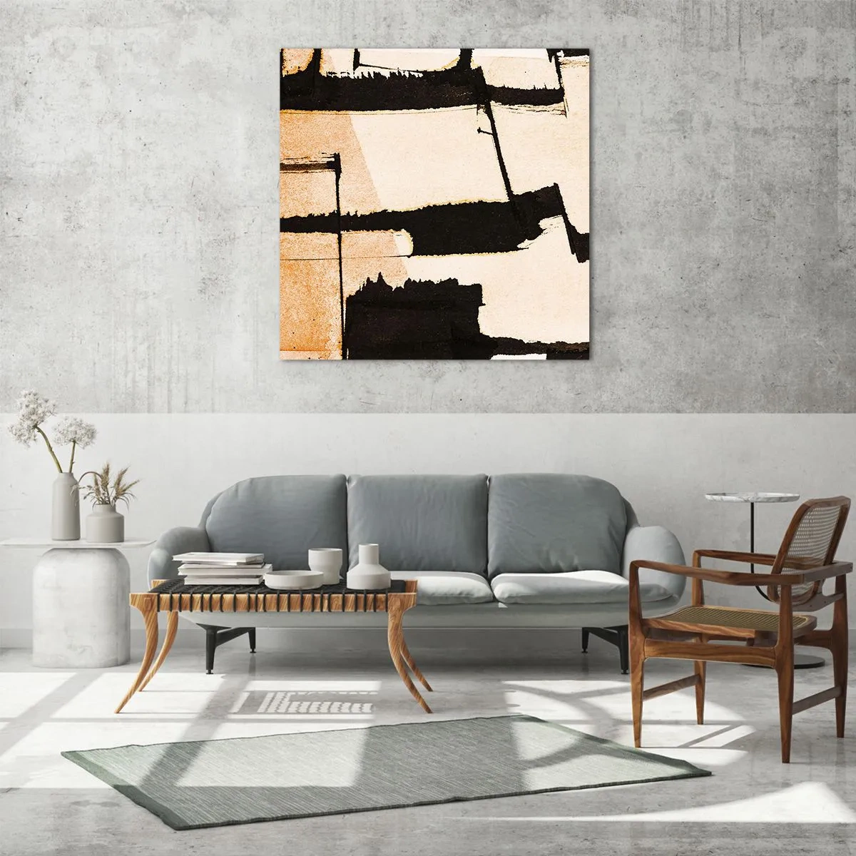 Impression sur verre - Image sur verre - De l’ordre malgré tout - 30x30 cm