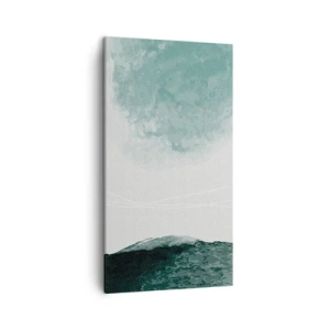 Impression sur toile - Image sur toile - Rencontre avec le brouillard - 45x80 cm