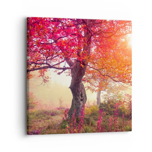 Impression sur toile - Image sur toile - Frénésie de floraison - 30x30 cm