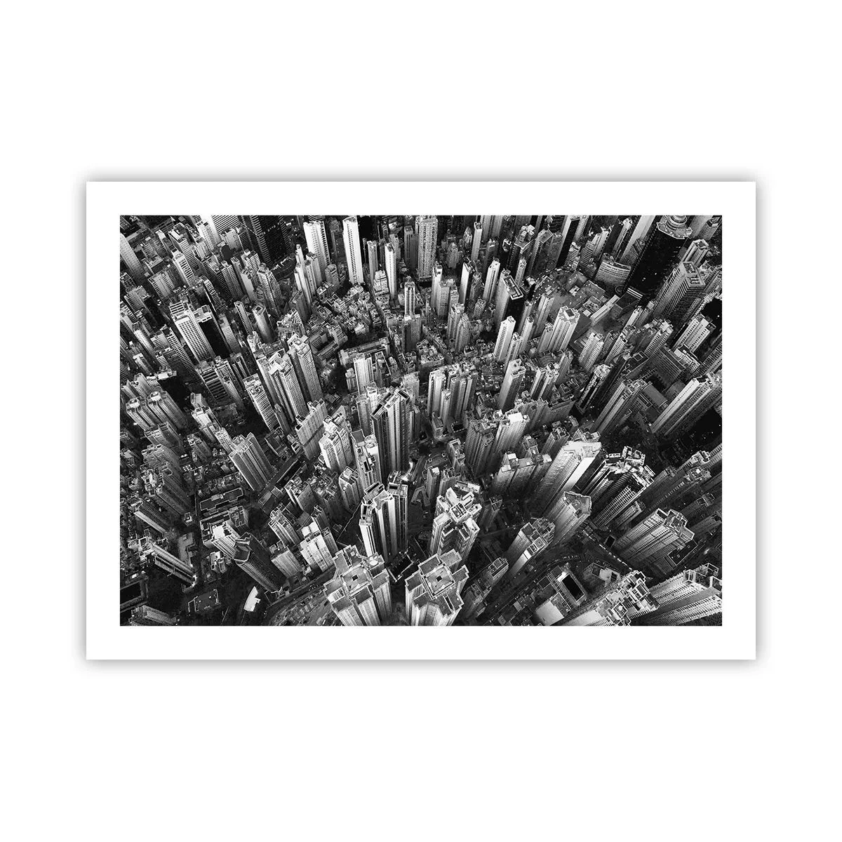 Affiche - Poster - Toujours de plus en plus haut - 70x50 cm