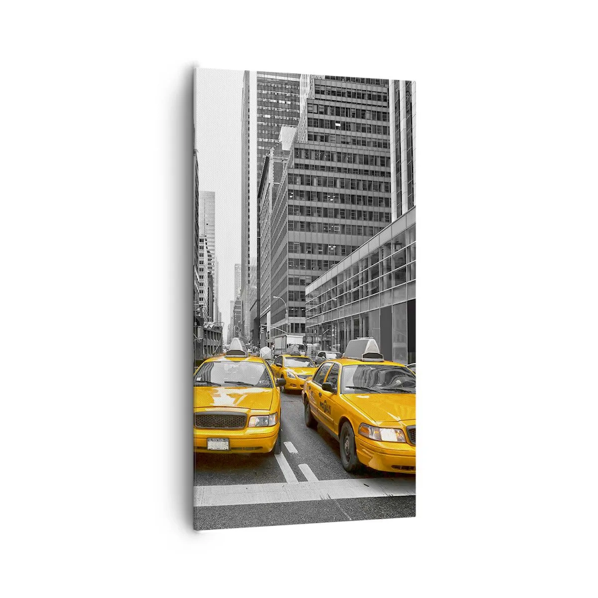Impression sur toile - Image sur toile - C'est nous qui colorons la ville - 65x120 cm