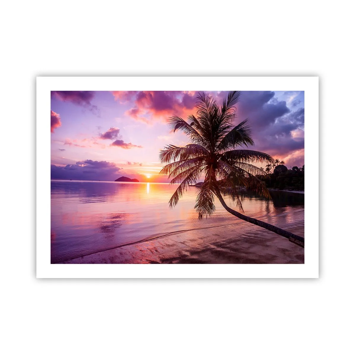 Affiche - Poster - Le bonheur à l'horizon - 70x50 cm