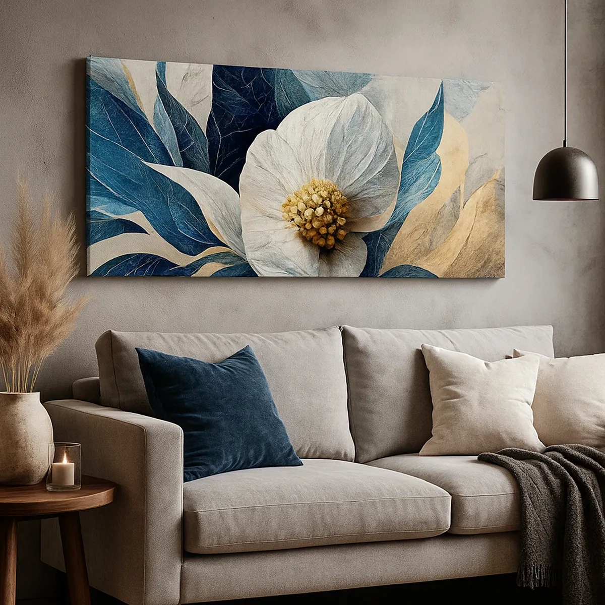 Impression sur toile - Image sur toile - Il a un coeur d'or - 30x30 cm