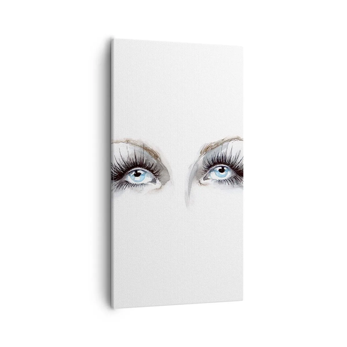 Impression sur toile - Image sur toile - Yeux d'ange? - 55x100 cm