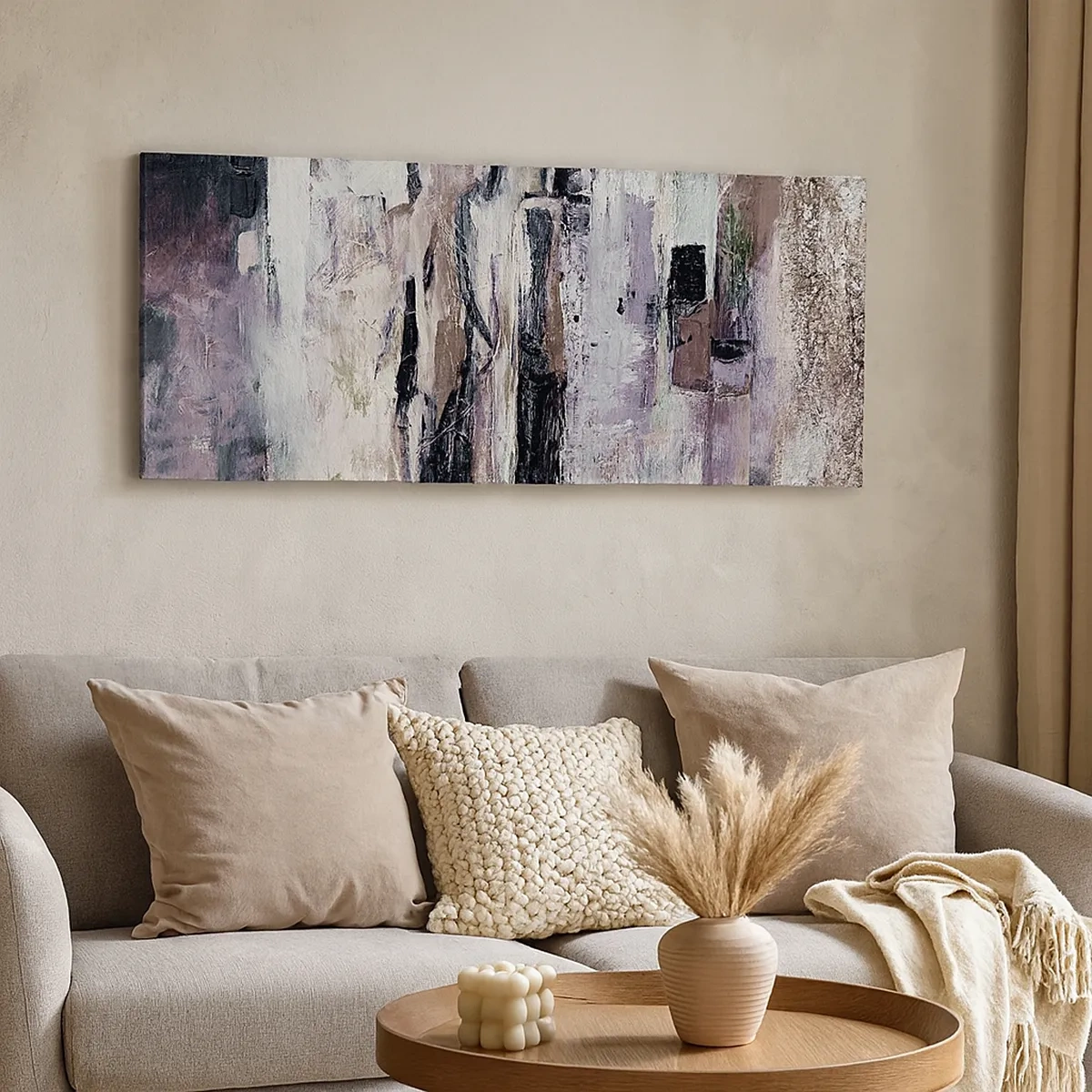 Impression sur toile - Image sur toile - Les trois mystérieux - 30x30 cm