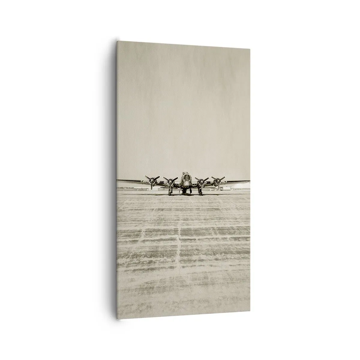 Impression sur toile - Image sur toile - Toujours prêt! - 65x120 cm