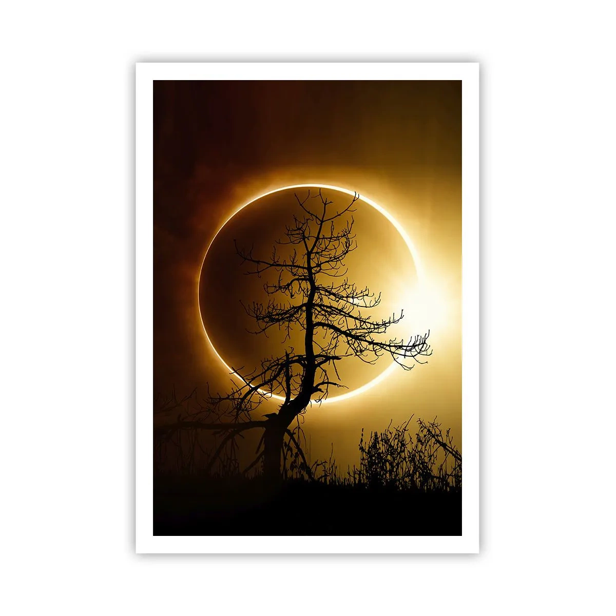 Affiche - Poster - Éclipse totale - 70x100 cm