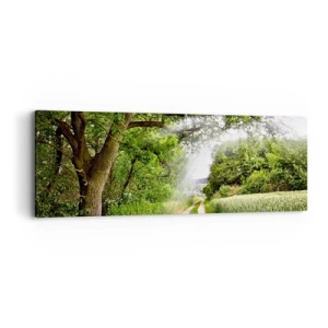 Impression sur toile - Image sur toile - Et in Arcadia ego - 90x30 cm