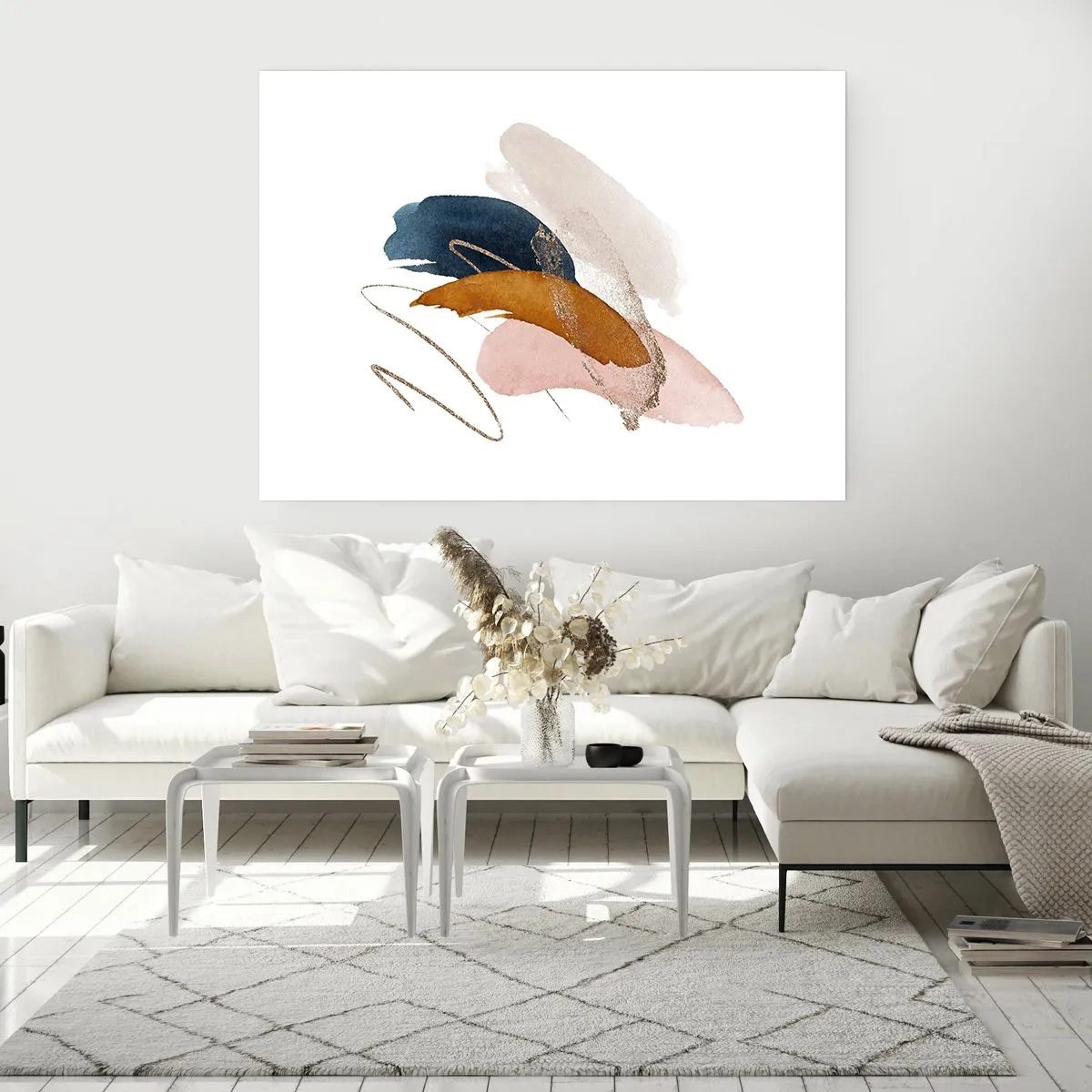 Affiche - Poster - Composition ailée - 40x30 cm