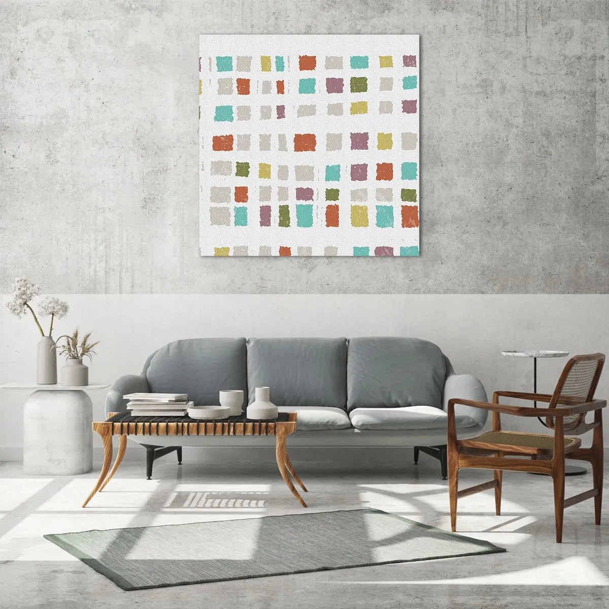 Impression sur verre - Image sur verre - Jeu inconnu - 60x60 cm