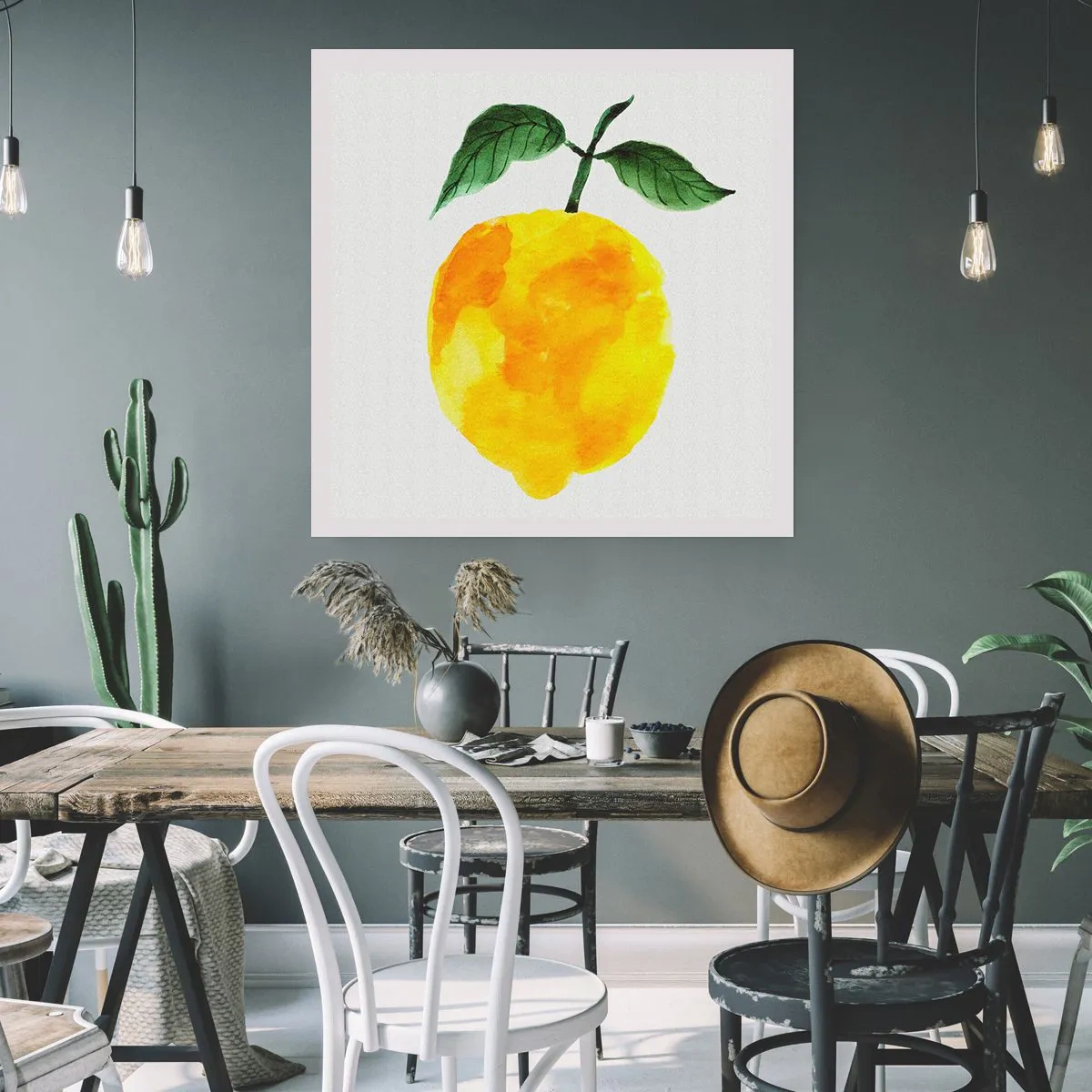 Affiche - Poster - Comment reconnaitre le goût du soleil - 60x60 cm