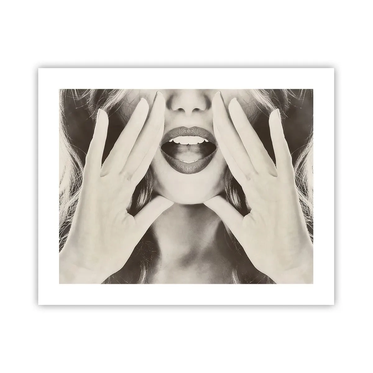 Affiche - Poster - J'arrive! - 50x40 cm