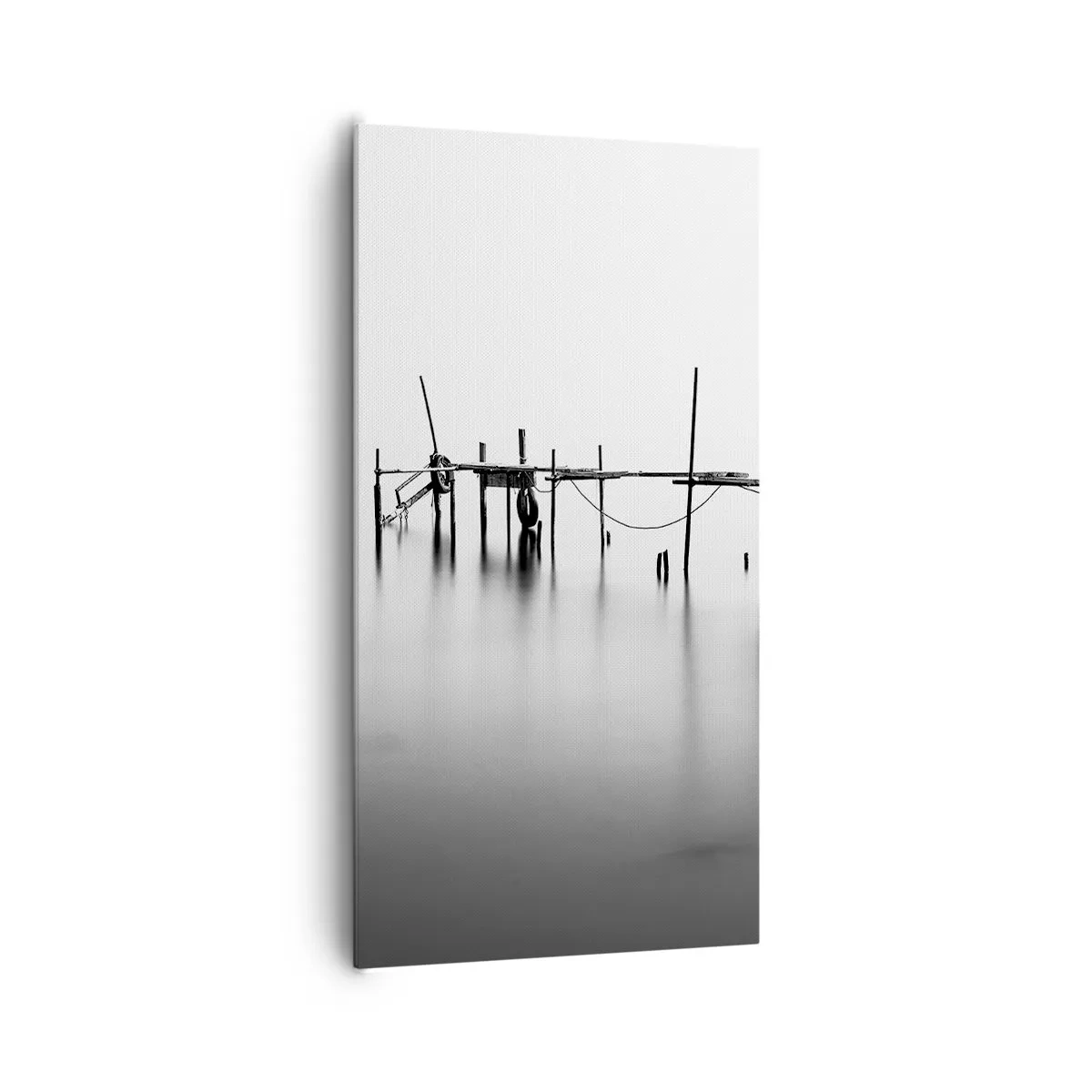 Impression sur toile - Image sur toile - Et s'il n'y avait pas de monde ? - 65x120 cm