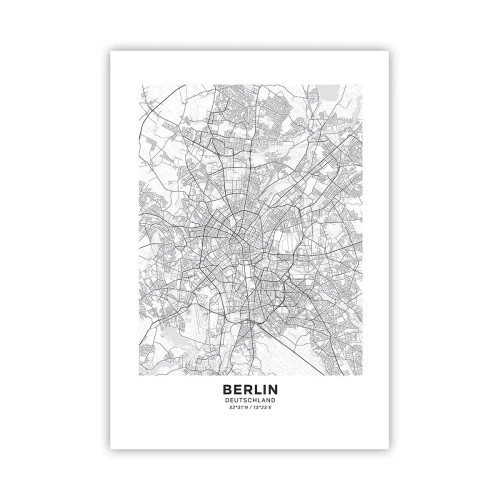 Affiche - Poster - Fleur de Berlin - 70x100 cm