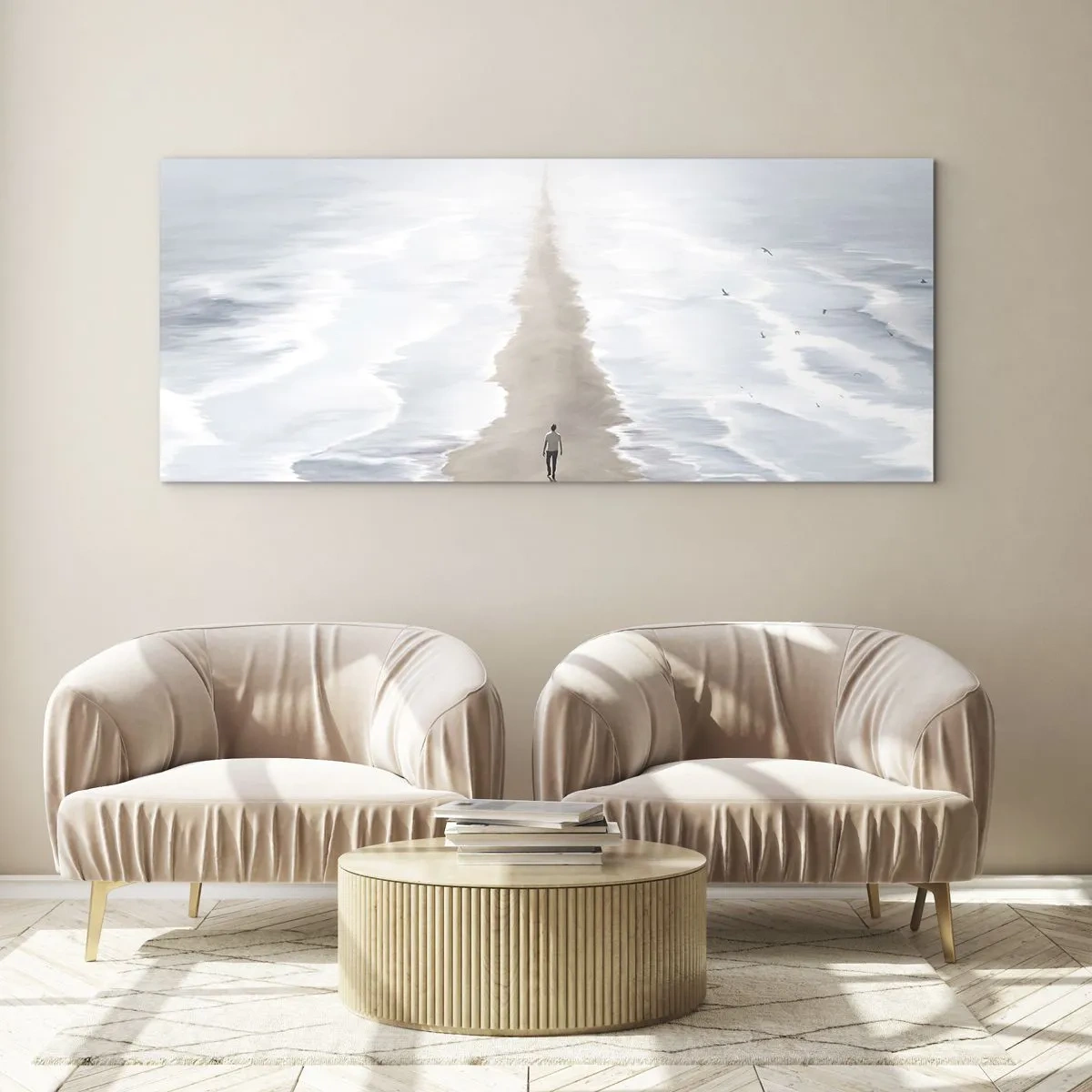 Impression sur verre - Image sur verre - Un brillant avenir - 100x40 cm