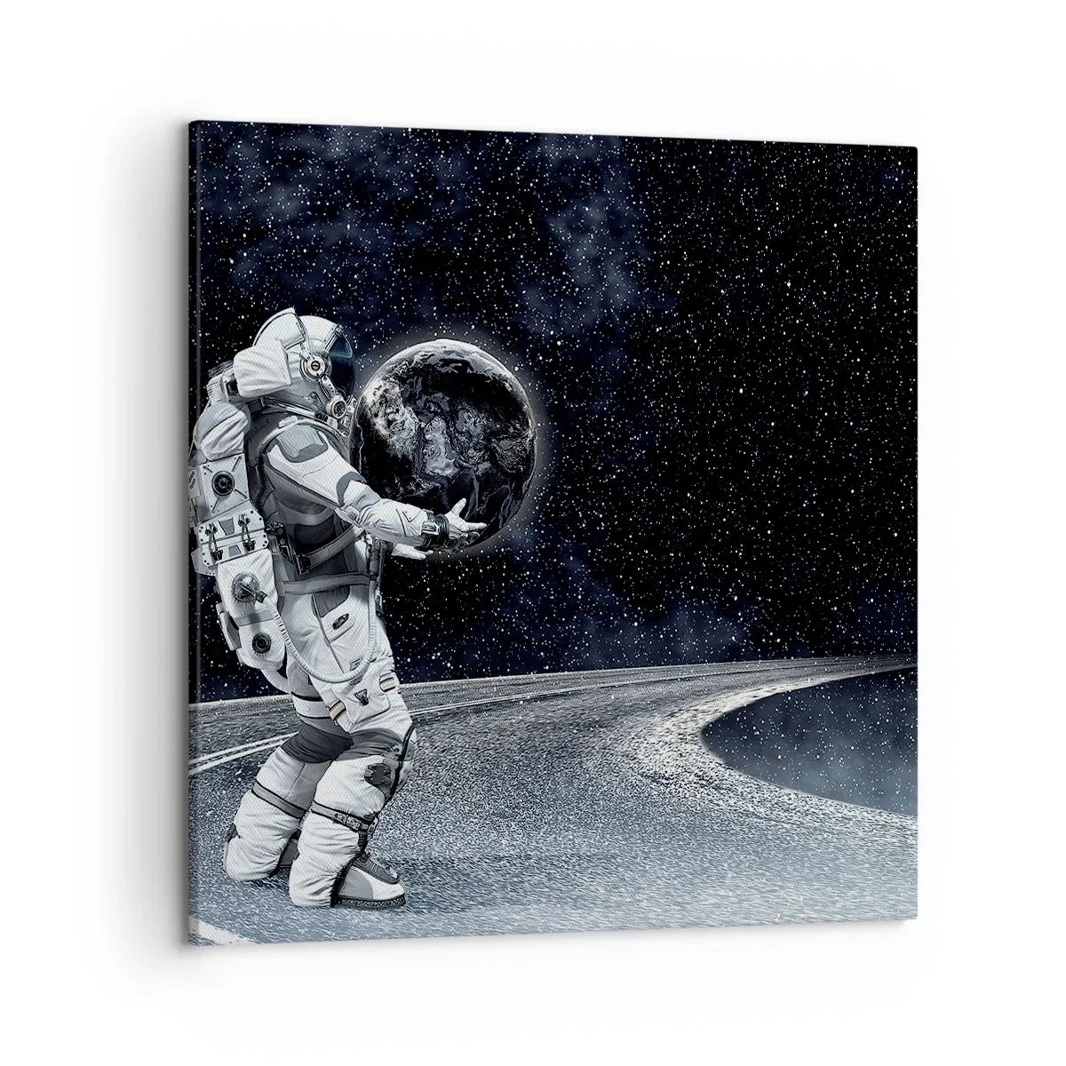 Impression sur toile - Image sur toile - Sur la Voie Lactée - 50x50 cm