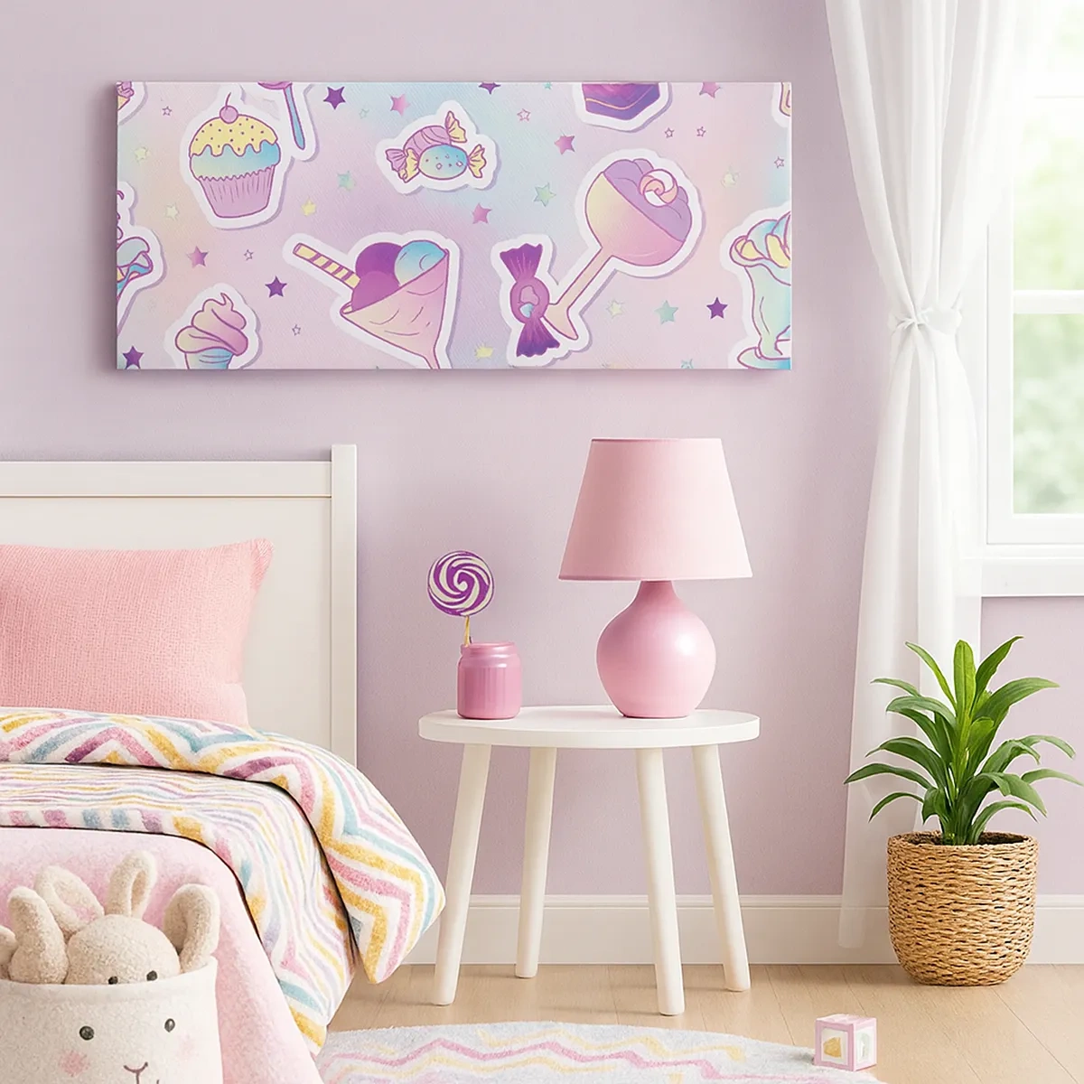 Impression sur toile - Image sur toile - Pour que tous les jours soit un anniversaire - 30x30 cm