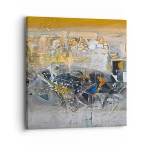 Impression sur toile - Image sur toile - Tout se met en place - 40x40 cm