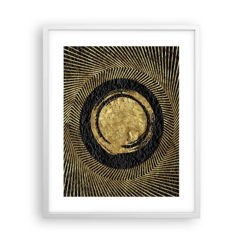 Affiche dans un cadre blanc - Poster - Composition glamour - 40x50 cm