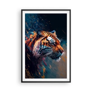 Affiche dans un cadre noir - Poster - Beauté sauvage - 61x91 cm