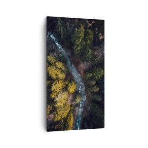 Impression sur toile - Image sur toile - De plus en plus vite - 45x80 cm