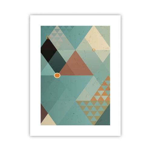 Affiche - Poster - Unité de la multiplicité, multiplicité de l'unité - 30x40 cm