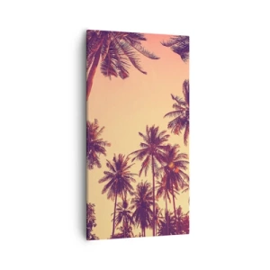 Impression sur toile - Image sur toile - Variation tropicale - 55x100 cm