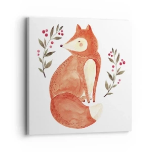 Impression sur toile - Image sur toile - Petit rouquin - 30x30 cm