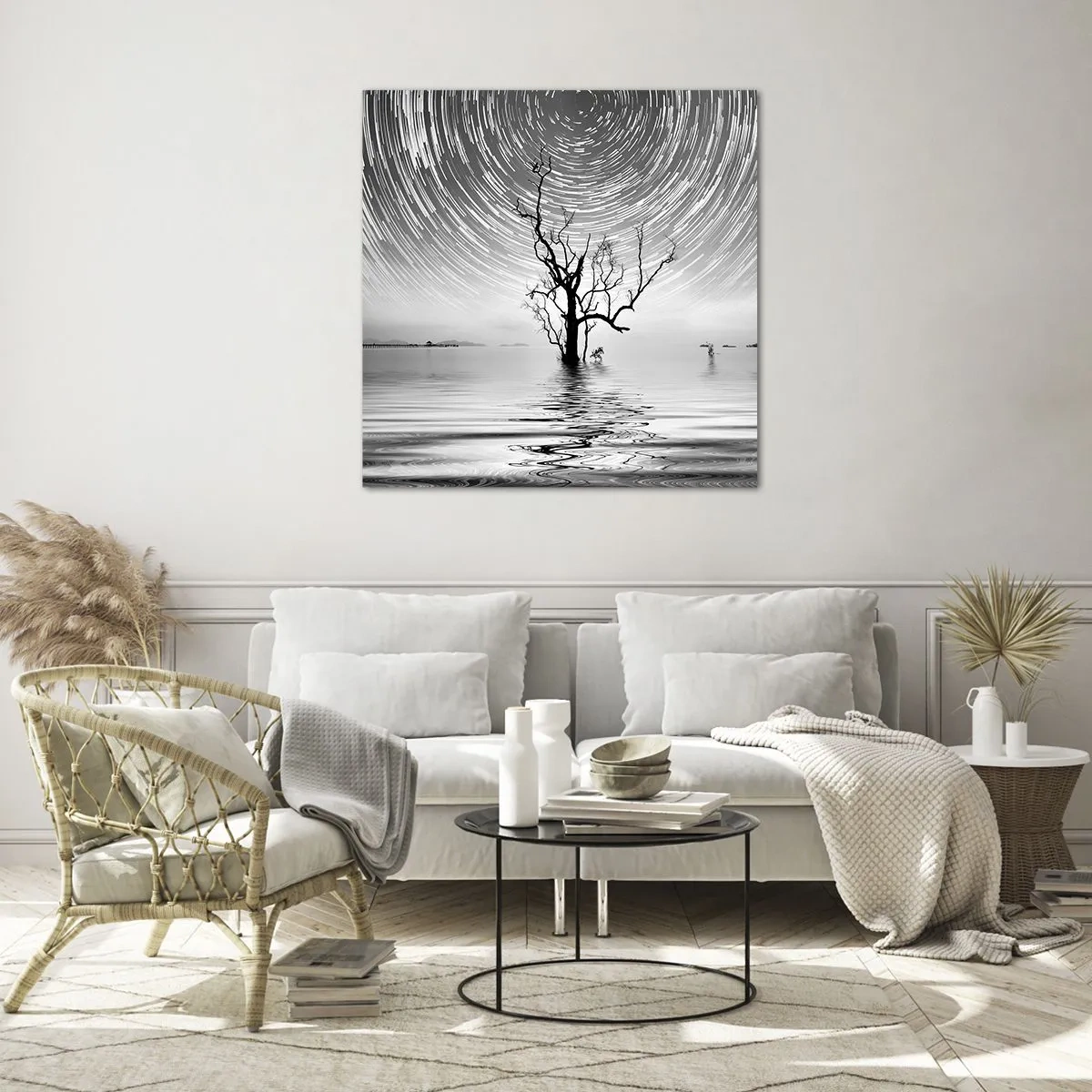 Impression sur verre - Image sur verre - La symphonie de la nature - 30x30 cm