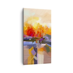 Impression sur toile - Image sur toile - L'automne est arrivé - 55x100 cm
