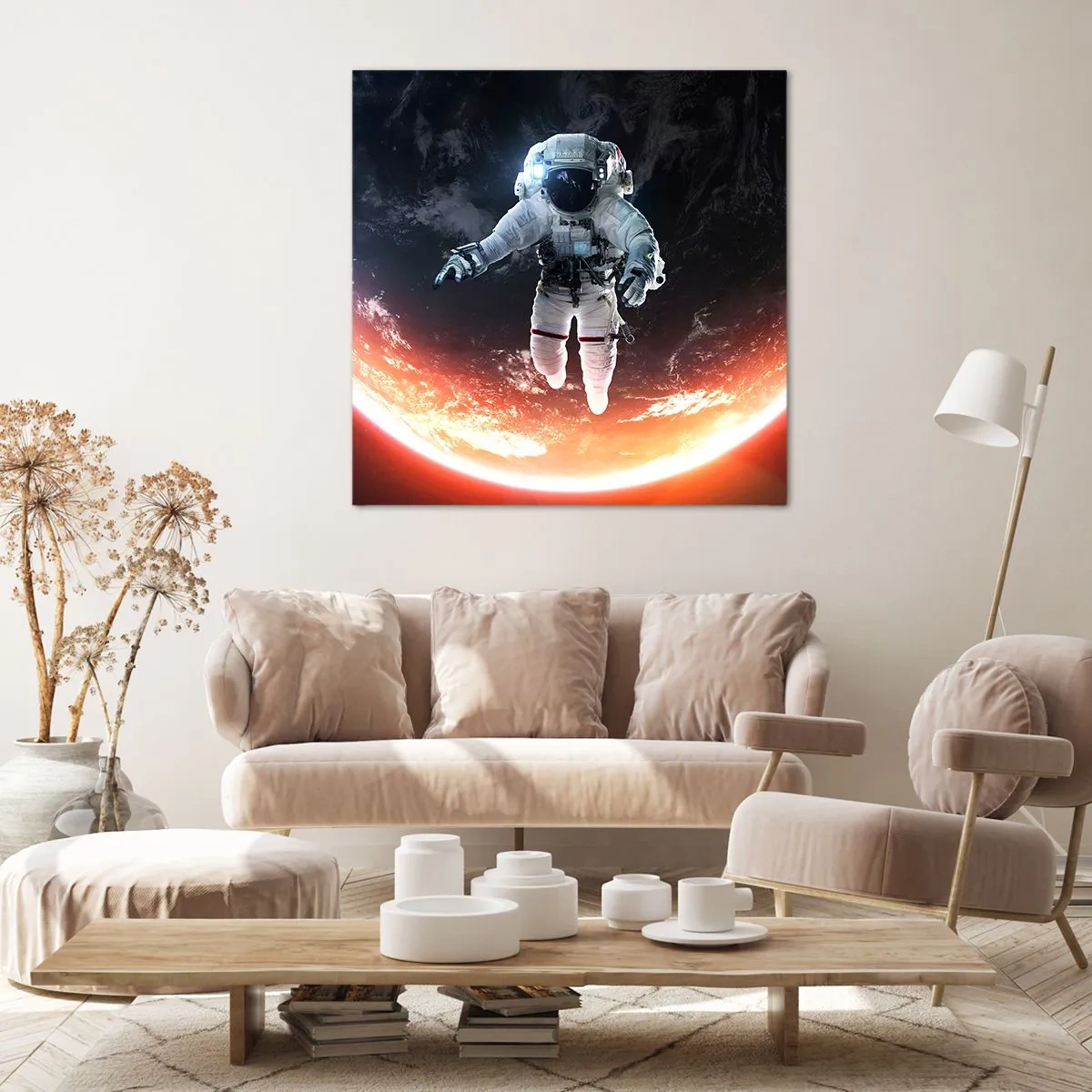 Impression sur toile - Image sur toile - Puis-je rester un peu plus longtemps ? - 60x60 cm