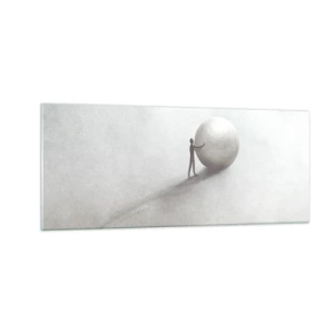 Impression sur verre - Image sur verre - Jeu de la vie - 100x40 cm