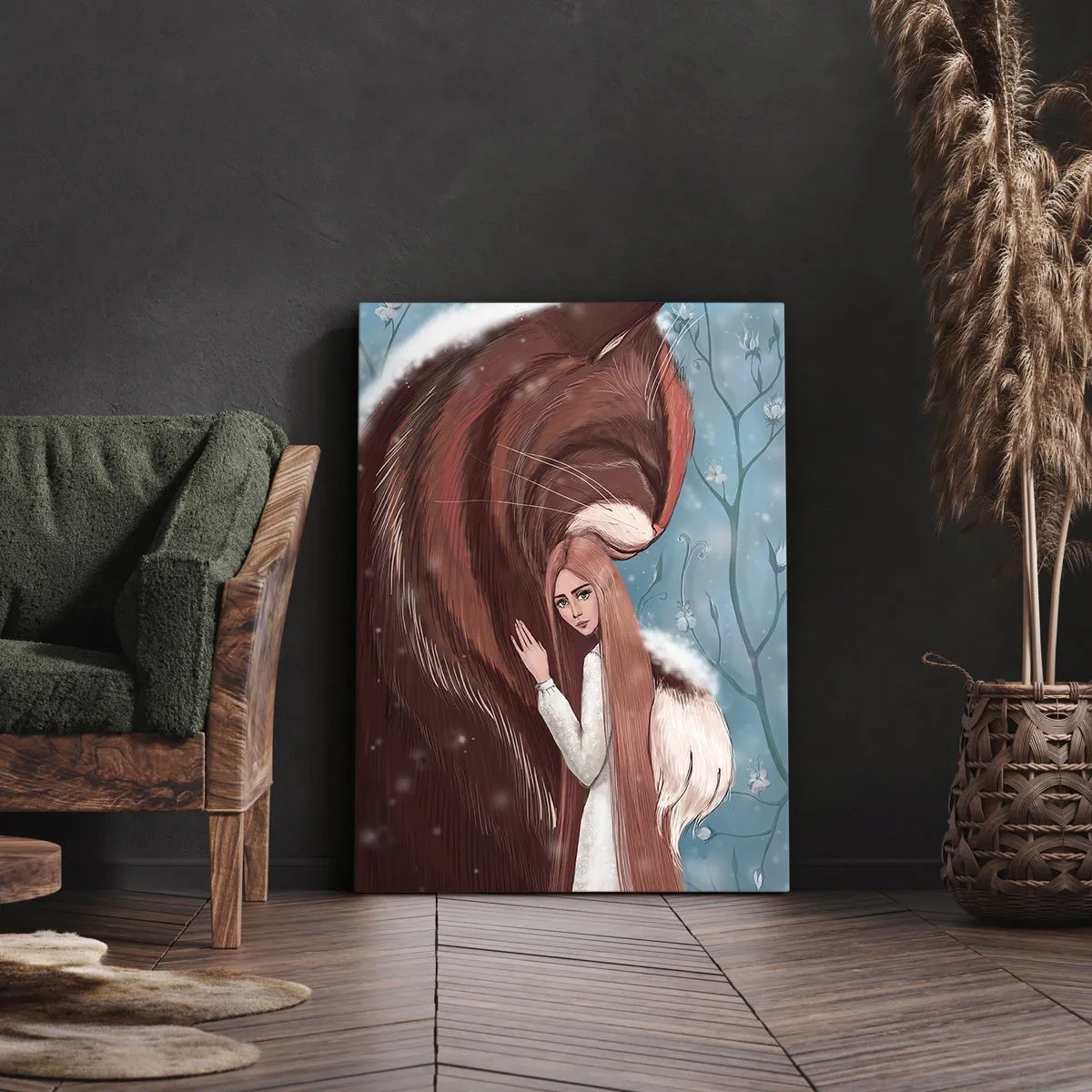 Impression sur toile - Image sur toile - Bienvenue dans le conte de fées - 70x100 cm