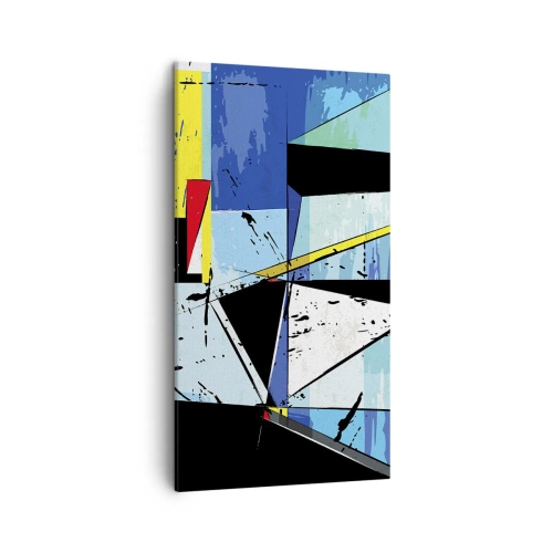 Impression sur toile - Image sur toile - Regardez le monde sous un certain angle… - 45x80 cm
