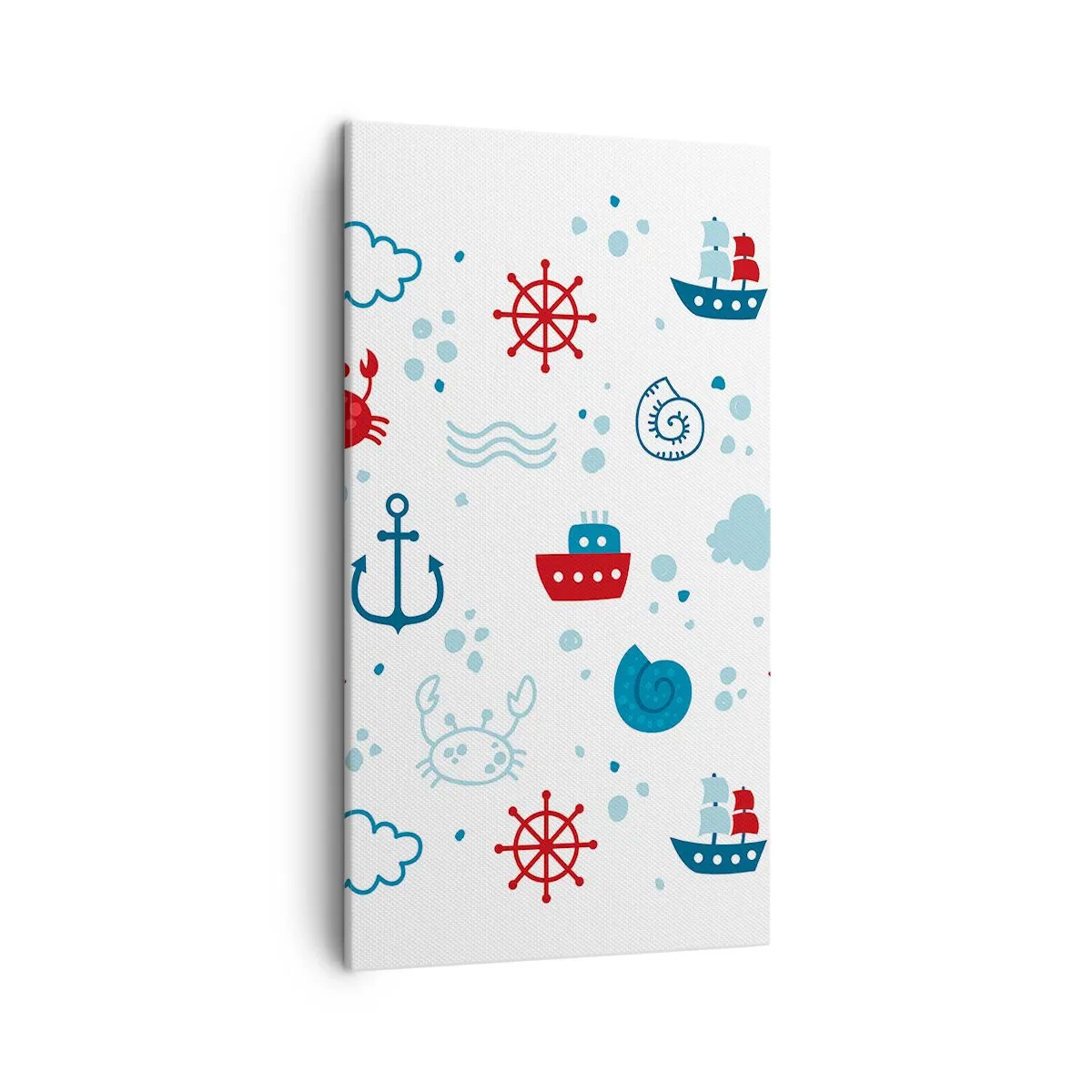 Impression sur toile - Image sur toile - Conte de fées de la mer - 45x80 cm