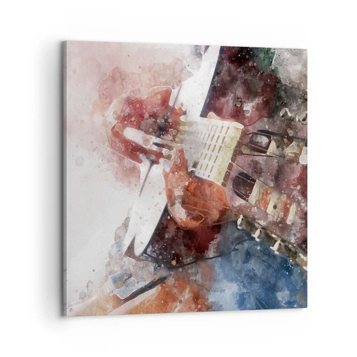 Impression sur toile - Image sur toile - Et qu'en pensez-vous ? - 60x60 cm