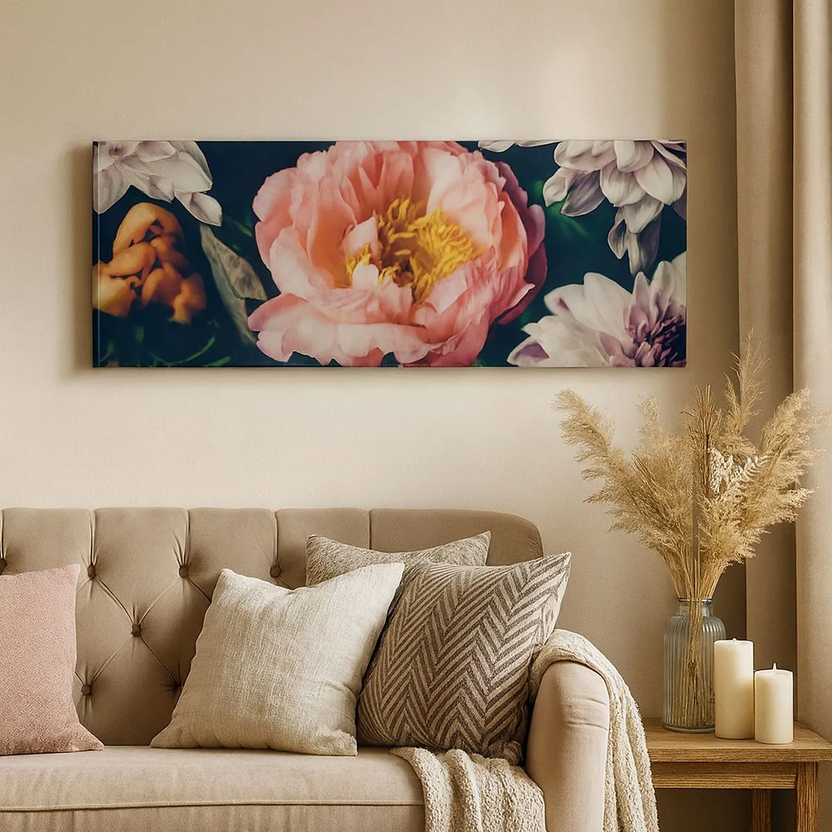 Impression sur toile - Image sur toile - Splendeur baroque - 100x40 cm