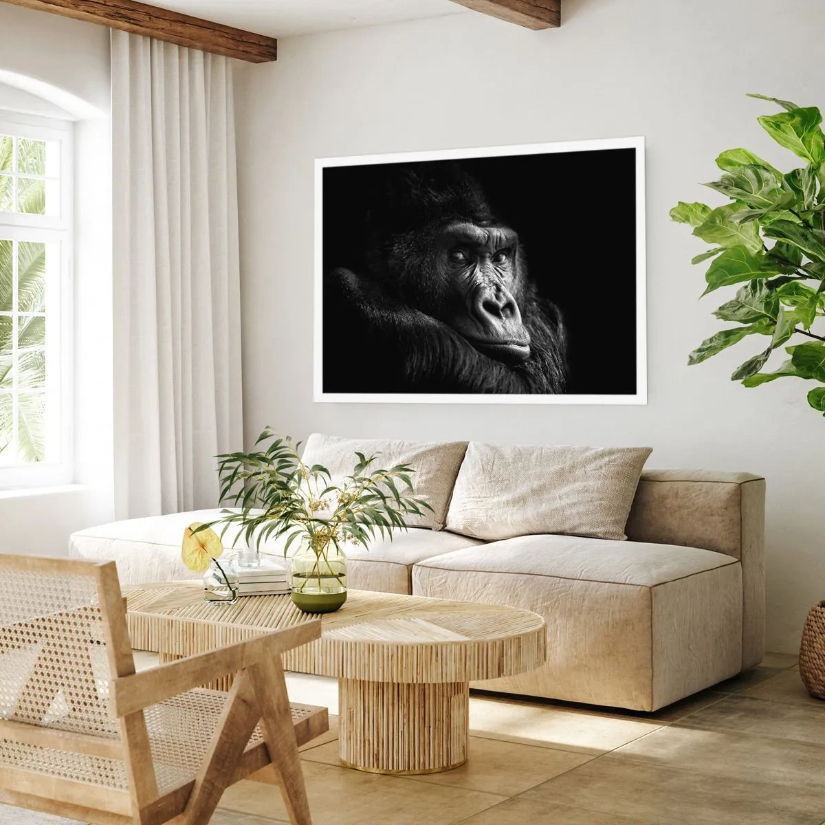 Affiche - Poster - Et qu'est-ce que tu regardes? - 50x40 cm